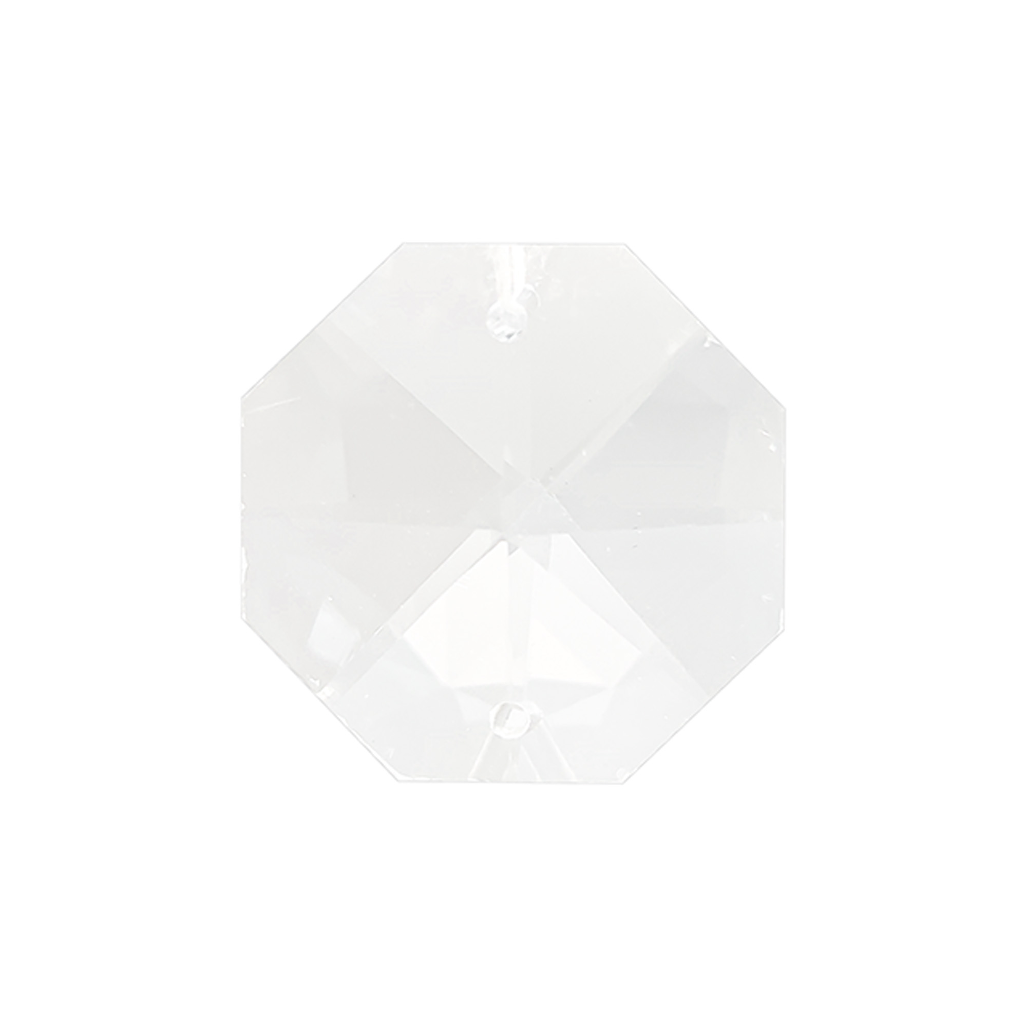 C50026  Crystal Octagon Without Ring 26mm